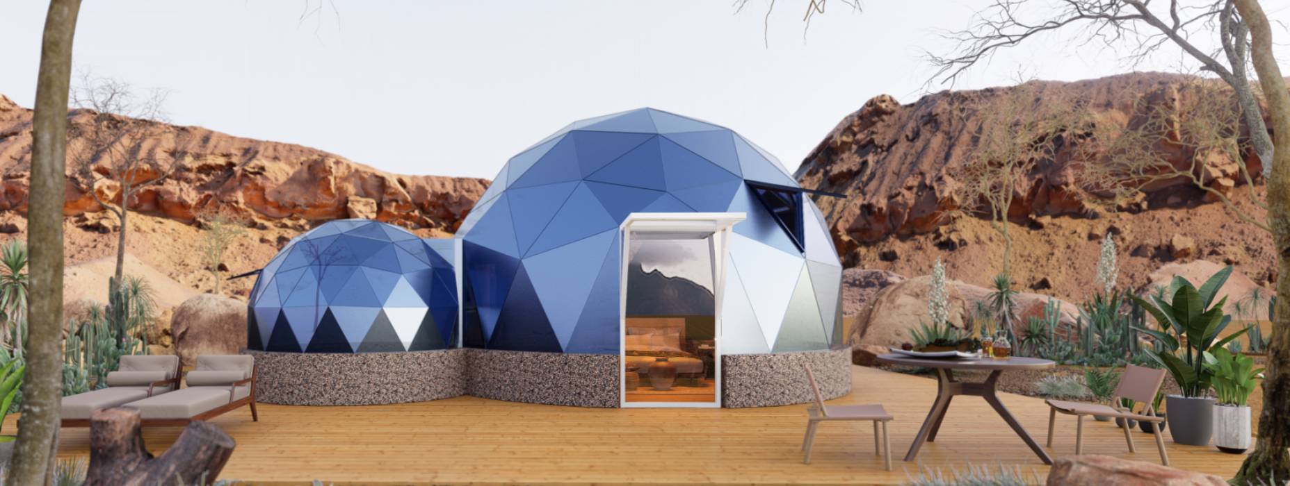 拜城县球形智能光伏玻璃星空房